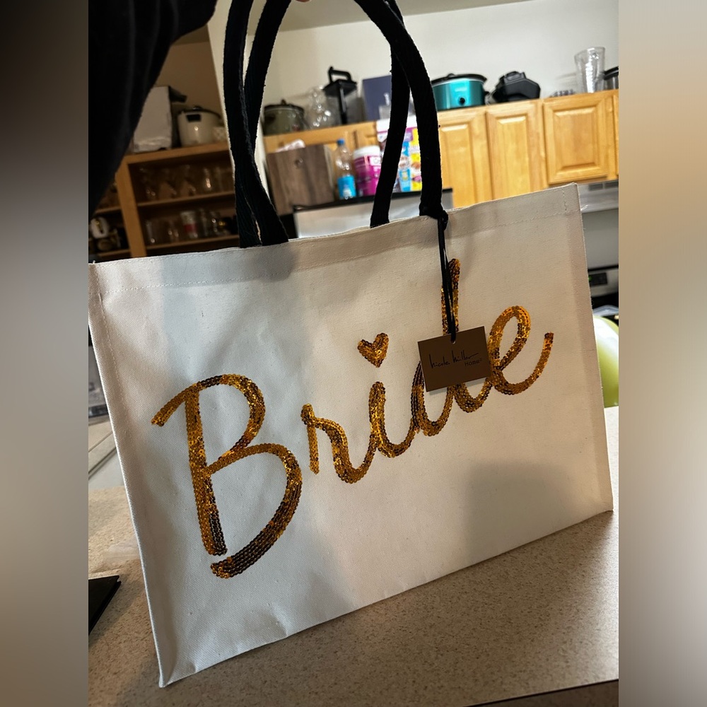 Bride Tote Bag, Bridal tote bag